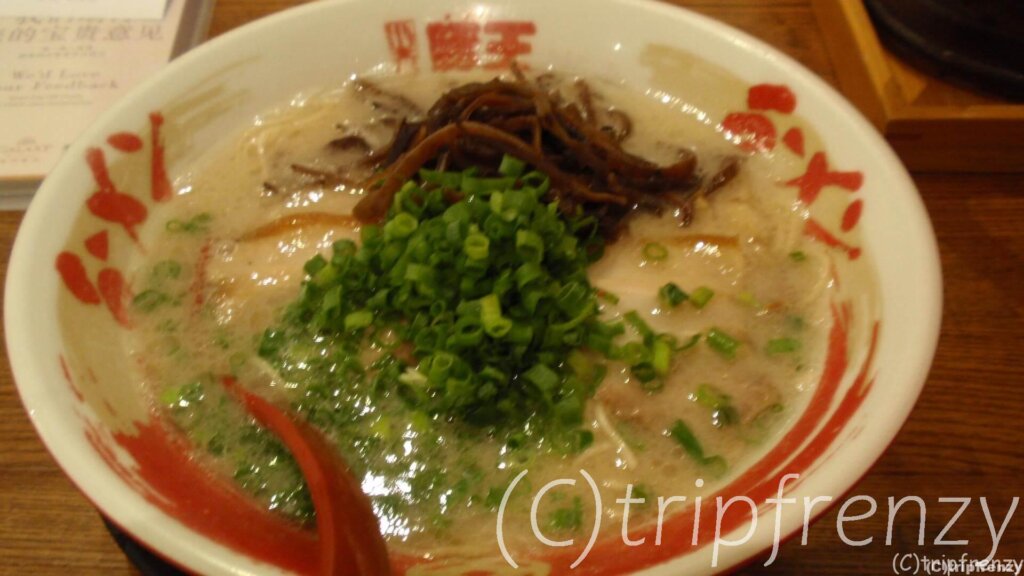 ギャラクシーで豚王ラーメンを食べる！　【2018年9月】
