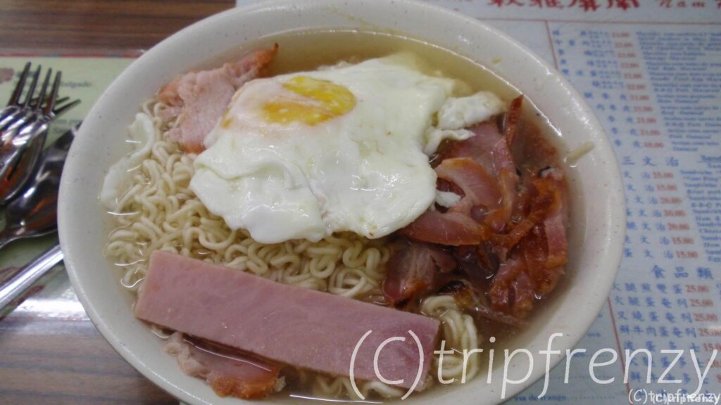 マカオグルメの出前一丁を食べました！　【2018年9月】