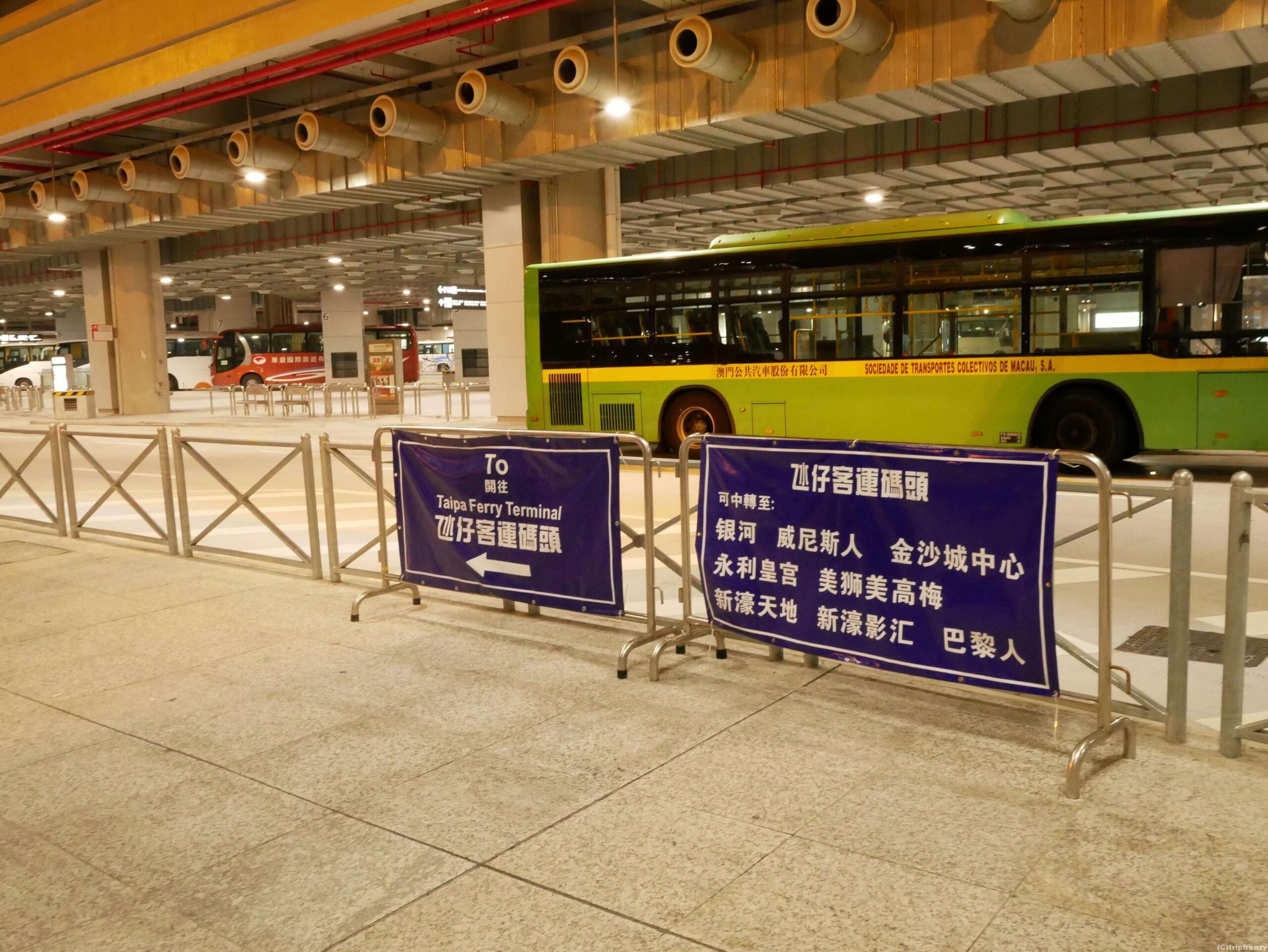 バスで港珠澳大橋を渡ってマカオに到着！【2019年5月】